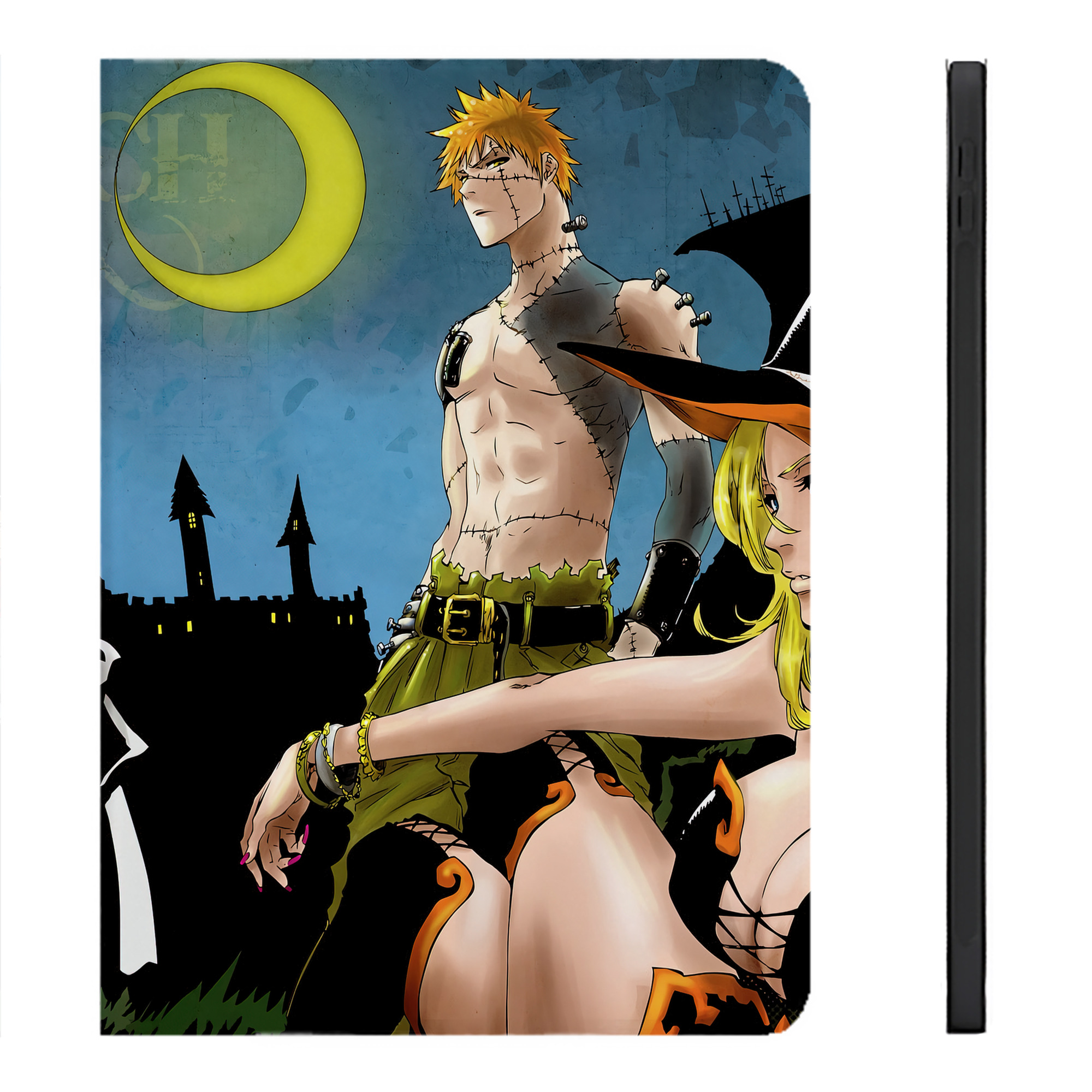 （画像用） ブリーチ BLEACH IPadケース ペンホルダー付き ブックスタイルデザイン